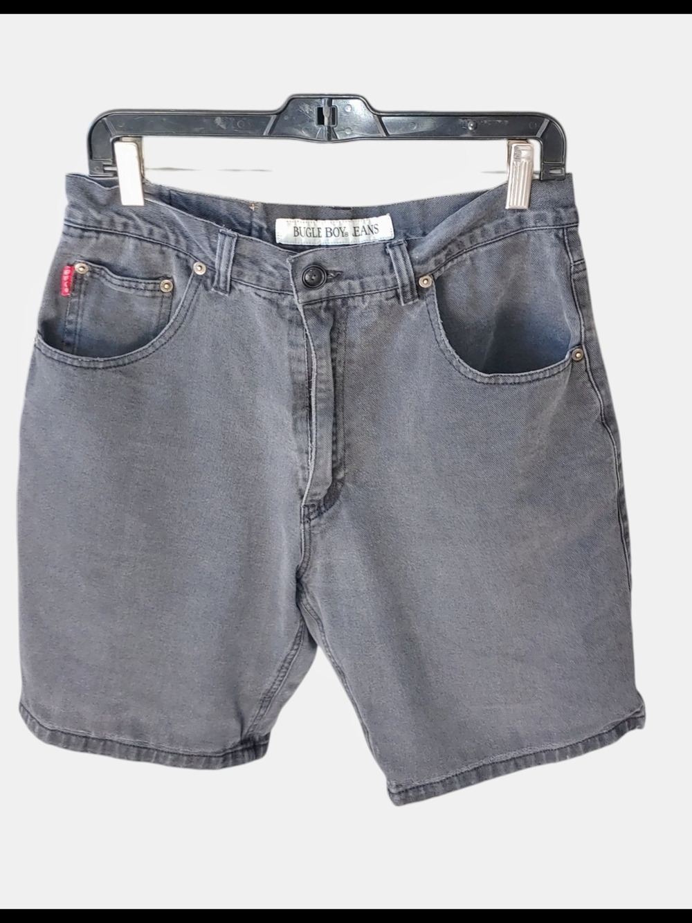 Vintage Bugle Boy Gray Men's Denim Shorts